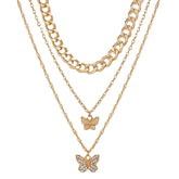 Celestial Canopy Multi Layer  Diamond Necklace